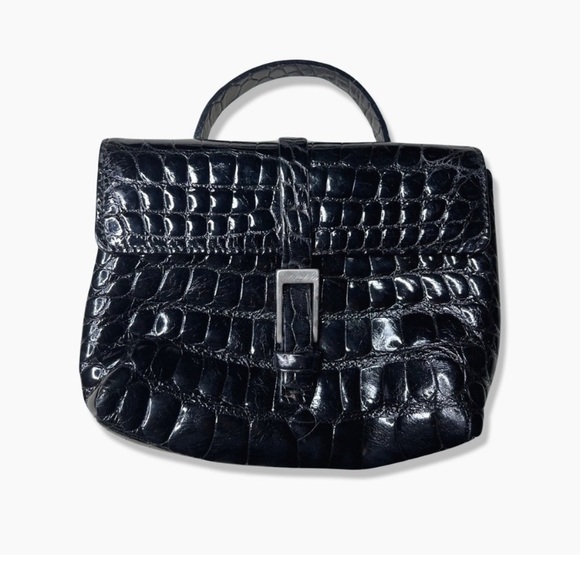 Tardini genuine alligator purse
